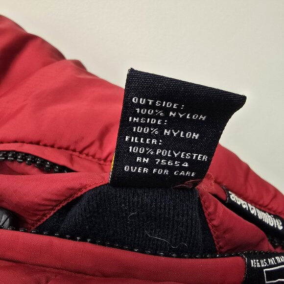 VTG Abercrombie 1892 Mountain Outerwear Full Zip Vest Mens Large Reversible READ - Picture 5 of 7